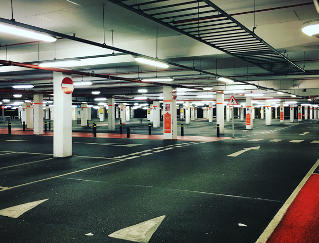 Parking Garage Interior